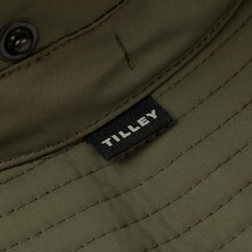 Image of Tilley Mens Womens LTM6 Broad Brim Extra Ventilation Sun Protection Airflo Bucket Sun Hat