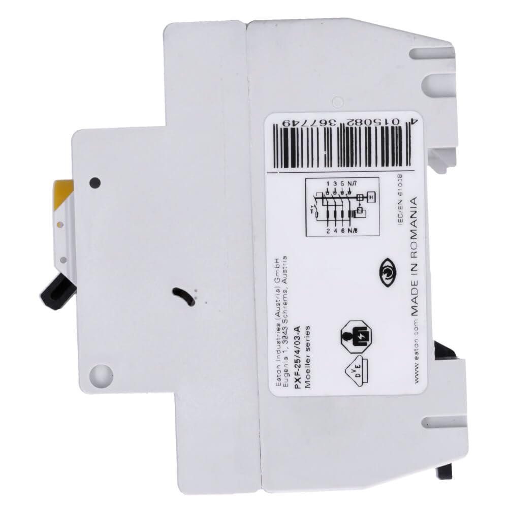 Eaton (Installation) FI-Schutzschalter PXF-25/4/03-A 25A 4p, 300mA Fehlerstrom-Schutzschalter 4015082367749