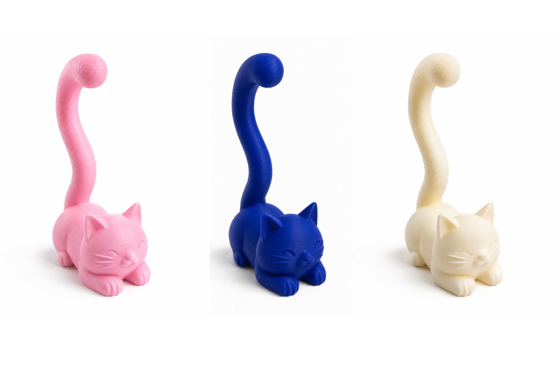 Cute Cat Headphone Stand | 3D Printed Cat | Organizer for Headphones, Necklaces, Bangles | Aesthetic Desk & Vanity Decor Gift-image-35