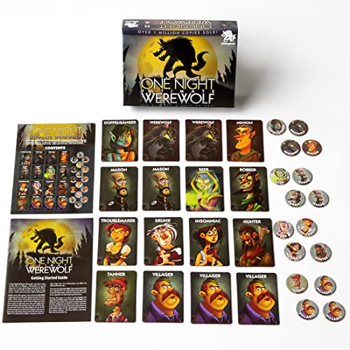 One Night Ultimate Werewolf By Bezier Games, Strategy Board Game #TOP1