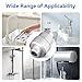 85470 Washing Machine Water Filter, Upgraded Inline 85470 Washing Machine Water Filter Compatible with Most Standard Washers, Leak-Free Aluminum Alloy Design