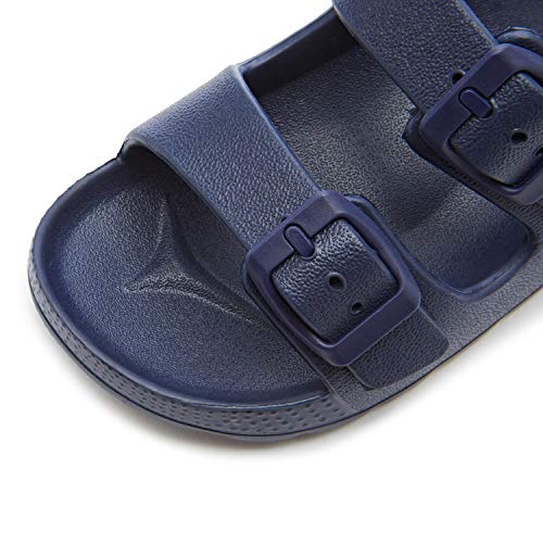 Image of EasyStar Boys and Girls Lightweight Dual-Adjustable Sandal Buckles With Hook and Loop Heel Closure