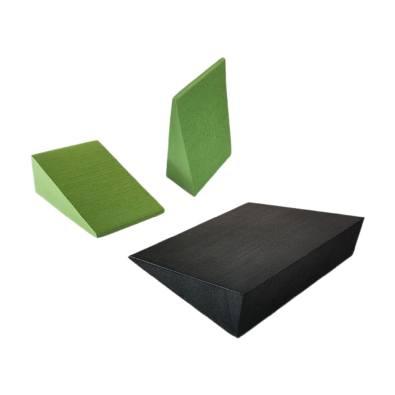 BNF® 3 Pieces Squat Wedge Blocks Incline Boards for Yoga Home Gym Calf Stretching|Sporting Goods | Fitness Running & Yoga | Fitness Equipment & Gear | Balance Trainers