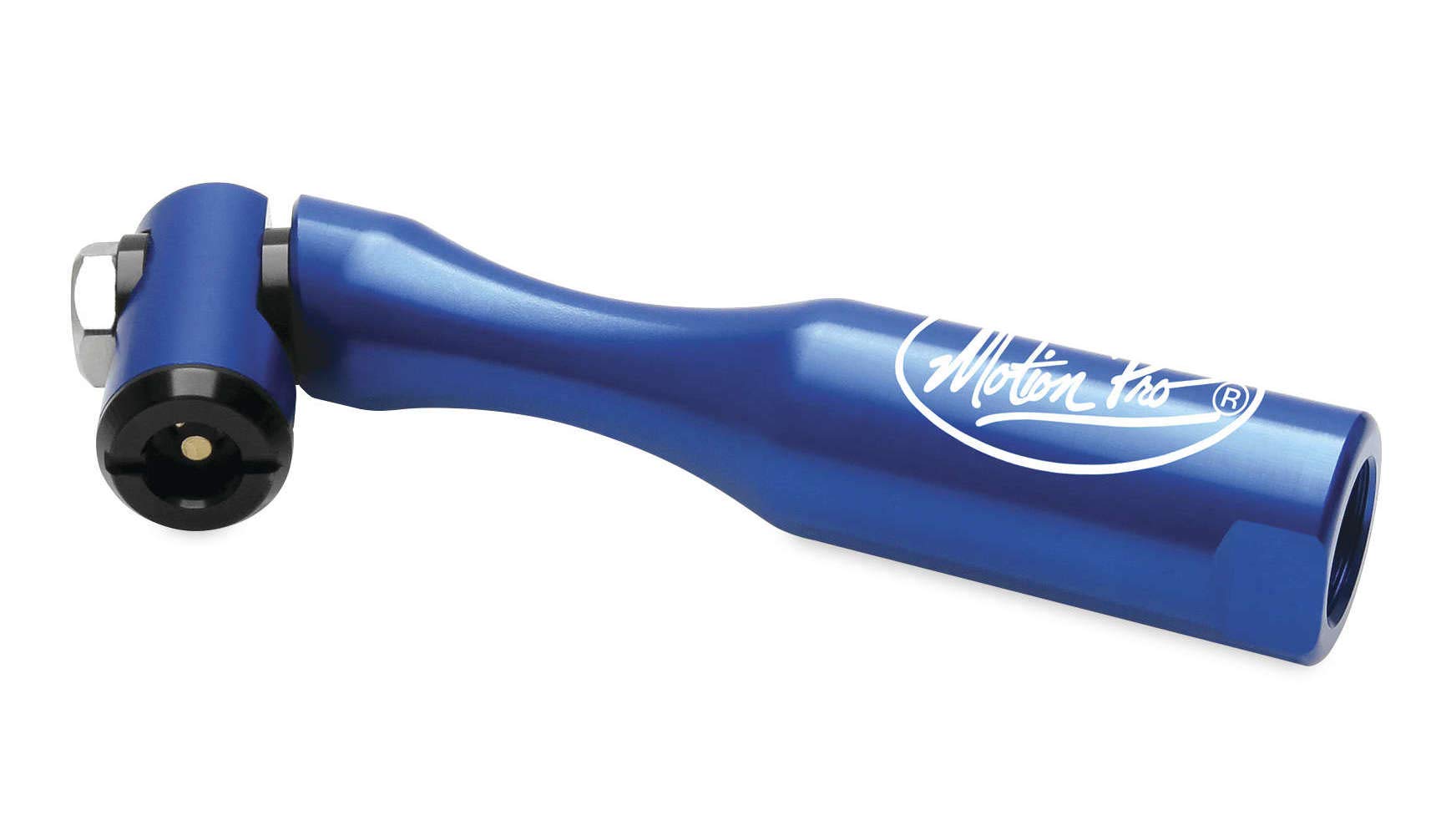 AIR FILL PIVOTING CHUCK ANGLED FOR TIRE VALVES PIVOT ANGLE NEW