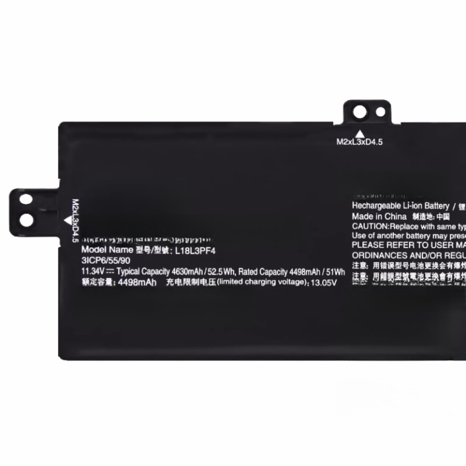 Amazon.com: Yafda L18L3PF4 Laptop Battery Replacement for Lenovo