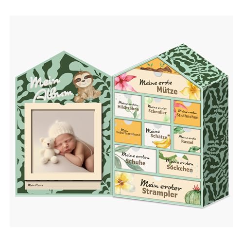 Baby Erinnerungsbox Schatztruhe Erinnerungen mit 10 Fächern,Erinnerungen Meilenstein Box – Erinnerungsbox für Geburt und Taufe – Süße Baby, Windeltorten (Grün, Einheitsgröße, 1, stück) Baby Erinnerungsbox Schatztruhe Erinnerungen mit 10 Fächern,Erinnerungen Meilenstein Box – Erinnerungsbox für Geburt und Taufe – Süße Baby, Windeltorten (Grün, Einheitsgröße, 1, stück)