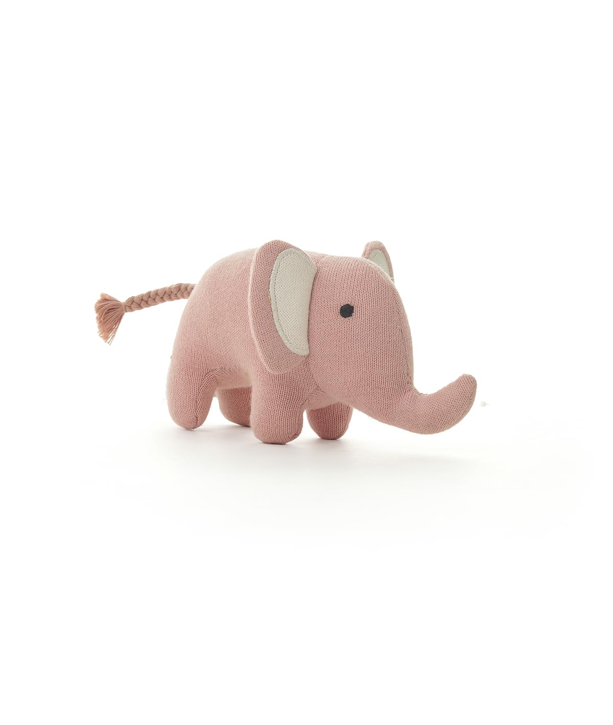 Pluchi Harris The Elephant- Cotton Knitted Stuffed Soft Rattle Toy (Pink Pearl) (B0CNKL4HGD) Amazon Price History, Amazon Price Tracker