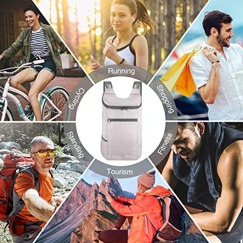 HuaJiao Ultra Lightweight Foldable Backpack, Small Water Resistant Rucksack Foldable Travel Daysack for Outdoor Sport Travelling Walking Hiking Camping Biking