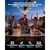 Generador Solar Portátil de 600 W con Panel Solar de 100 W, Estación de Energía Portátil de 1200 W de Pico y Batería LiFePO4 de 576 Wh, Salidas USB-C de 100 W y CA para Emergencias, Huracanes, Campamento y RV Off-Grid miniatura 8