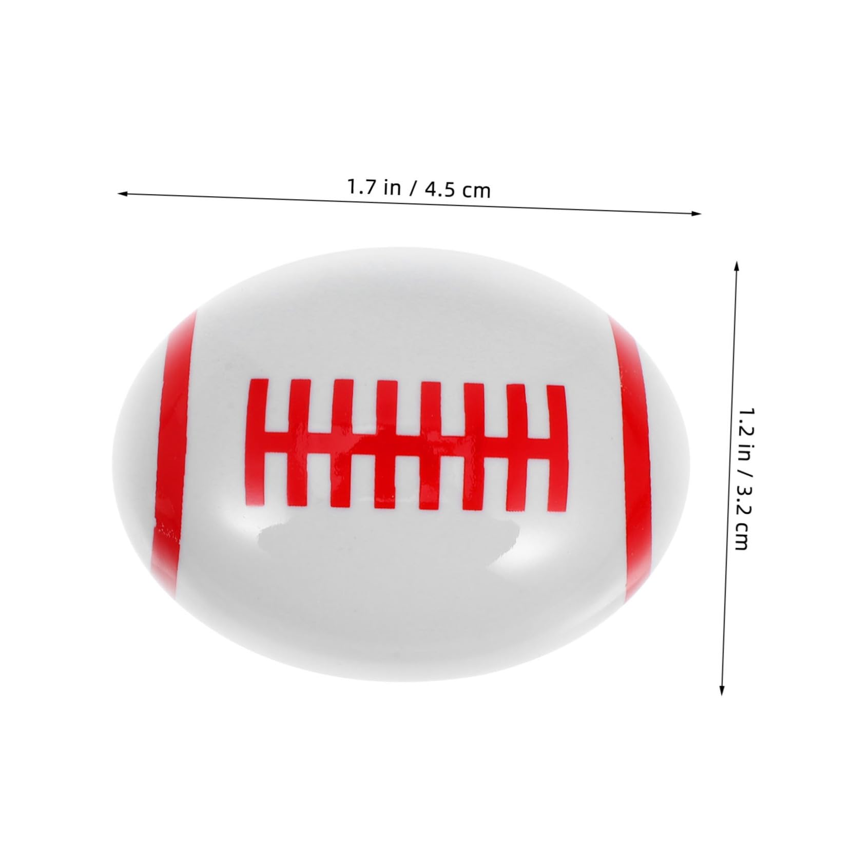 FOYTOKI Cartoon Sports Ball Knobs 2 Piece Set Furniture Handles for Closet Doors Kitchen Cabinets Replacement Pulls