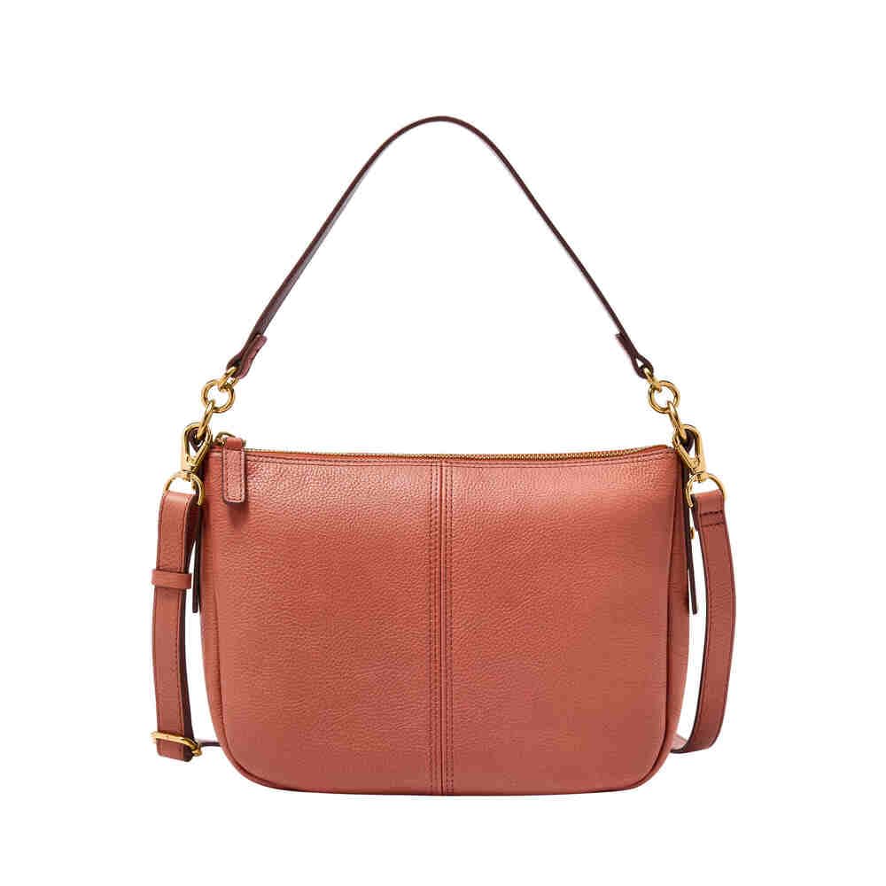 Fossil Jolie Red Leather Crossbody bag for Women