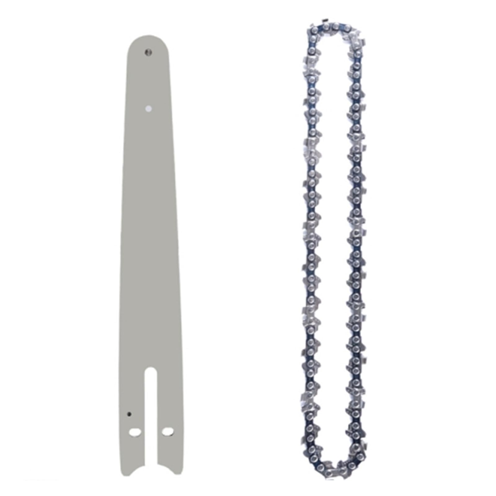 ZHLWei 4 6 Inch 8 Inch Chainsaw Guide Bar Chain Set 1/4''P For Mini Electric Chain Saw Wood Cutter Power Tools Replacement Spare Chains