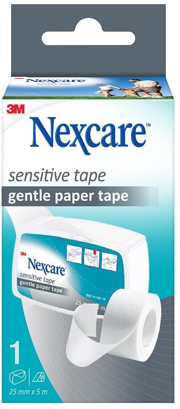 ESPARADRAPO NEXCARE PAPEL BLANCO 5MX2,5C PARA2