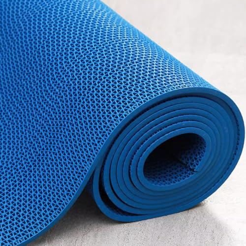 ~߃}bg 0.9*1m O/p RJbg C}bg 唻 PVC 4.5mm ؂ ]|h~ ƒp O  ʘH L v[  x_ a@ ԏ oRj[ ~߃V[g(Blue,90x500cm/3x16.4