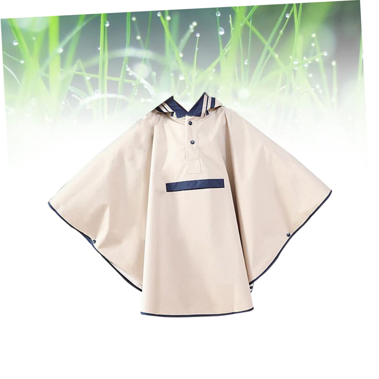 Healvian Impermeabile Per Impermeabile Per Ragazzi Impermeabile Per Ragazzi Impermeabile Con Cappuccio Poncho Impermeabile Antipioggia Blu Navy