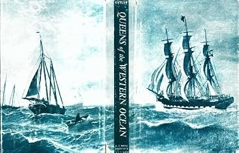 Hardcover Queens Of The Western Ocean, The Story Of American's Mail And Passenger Sailing Lines Book