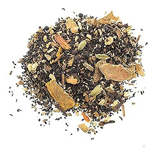Aromas de Té - Té Chai con Cúrcuma - Formato de 100 g - Propiedades Digestivas - Efecto Antioxidante - Elaborado con…