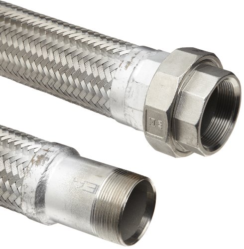 Hose Master Annuflex Stainless Steel 321 Flexible Hose Assembly, 1-1/4