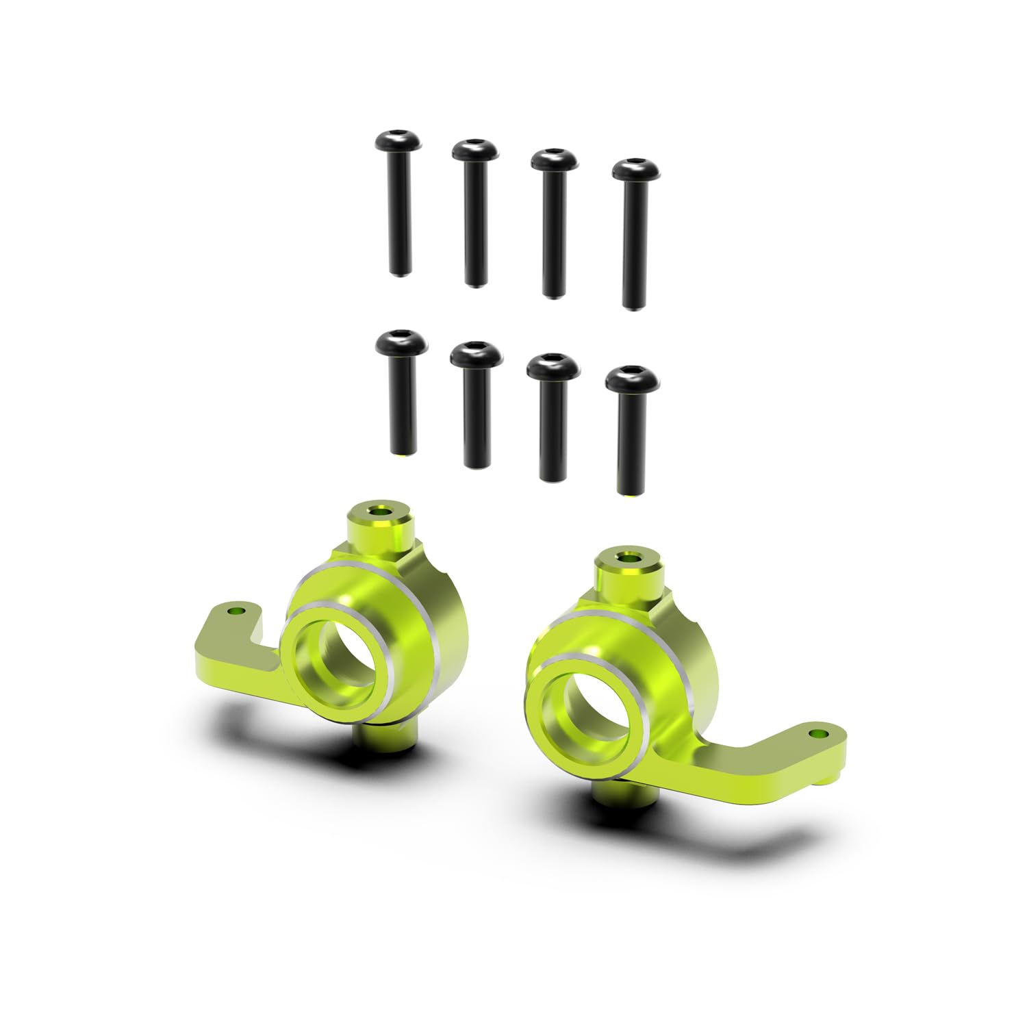 Amazon.com: AMORIL Upgraded 2pcs Aluminum Front Steering Hub for