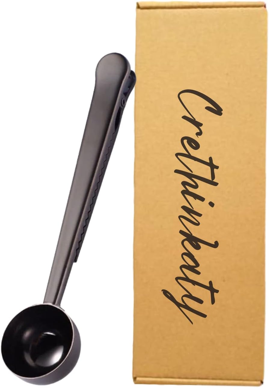 Coffee Scoop Clip Measuring Spoon Clip Coffee Measuring Spoon for Ground Coffee