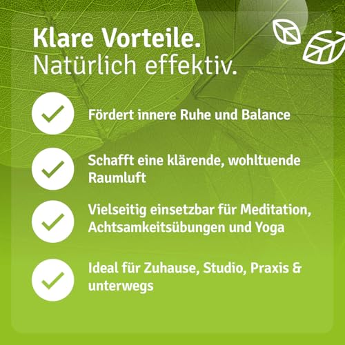 Casida Myrrhe Weihrauch Raumspray – Heiliger Duft mit 100% naturreinen ätherischen Ölen – balsamisch-erdiger Raumduft, warm & spirituell – ideal für Zuhause, Meditation, Yoga & Rituale - 50 ml