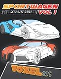 TOP Sportwagen Malbuch: Eine Sammlung von 50 hochwertigen Supersportwagen-Details: Entspannungs-Malvorlagen für Kinder, Erwachsene, Jungen, Teenager und Autoliebhaber (Bestes Auto-Malbuch)