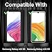 Orzero (4 Pack) Camera Lens Protector Compatible for Samsung Galaxy A53 5G, Samsung Galaxy A33 5G, Protector de Cámera Tempered Glass 9 Hardness HD Anti-Scratch Full Coverage Bubble-Free