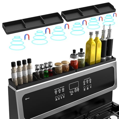 Comparison: What Is The Best Stove To Purchase 8 Foeacry 30 Inch Silicone Stove Oven Top Shelf Magnetic for Kitchen Gadgets, Soft Flexible Strong Magnetic Heat Resistant Spice Rack Kitchen Organizer for Over Oven Stove