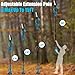 panthem Akku Hochentaster Ast Kettensäge Profi-Astsäge für Makita 18V, 2 IN 1 Mini 6 zoll Akku Kettensäge Teleskop with akku 21V 4000mAh Elektro teleskopsäge Astsäge Arbeitshöhe bis 4,5m