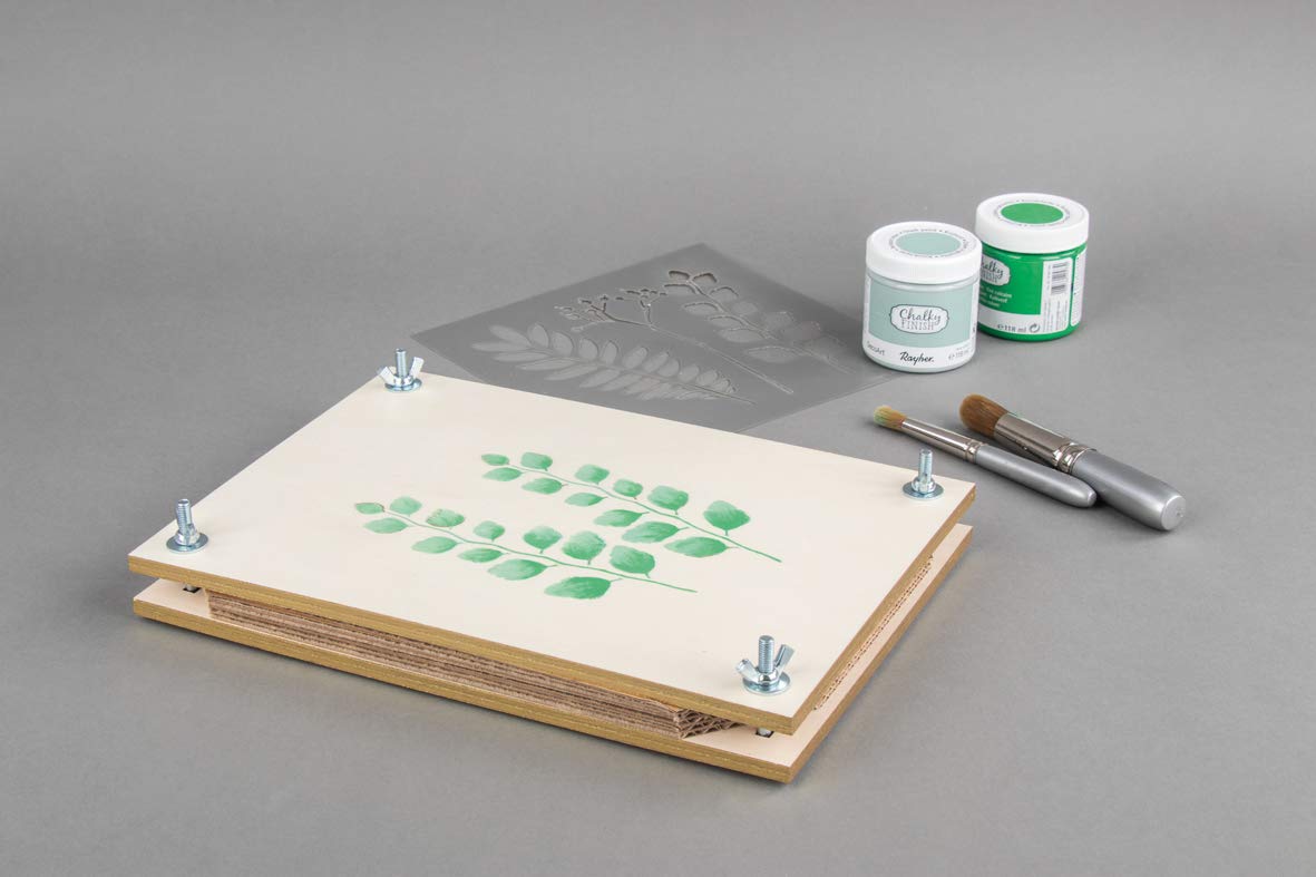 Rayher Kit de prensado de flores, 21x30 cm, para hojas y flores secas, 27000505