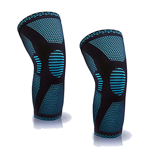 Genouillères élastiques sport UKKO M avec silicone pour fitness et gym