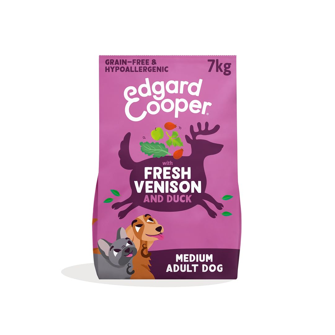 Edgard And Cooper Fresh Venison And Duck Adult Dog Food - 7Kg