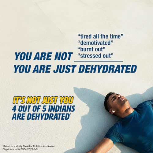 Image of Fast&Up Reload (10 Litres) Low Sugar energy drink for Instant Hydration - 20 Effervescent Tablets with all 5 Essential Electrolytes + Added Vitamins - Certified Electrolytes Drink - Orange flavour, Pack of 2