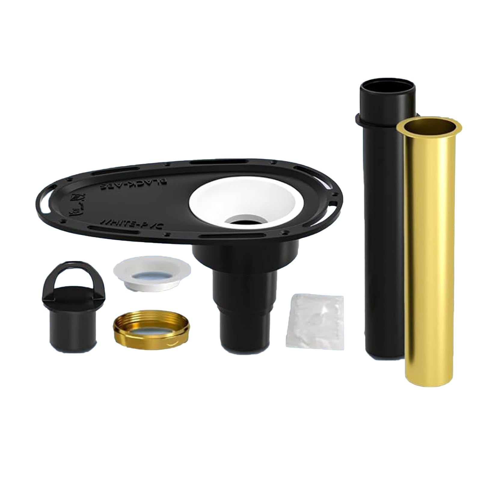 Bathtub Installation Set Freestanding Tub Drain Rough in Set Leakproof Bathtub Drain Comprehensive Islands Leakproof