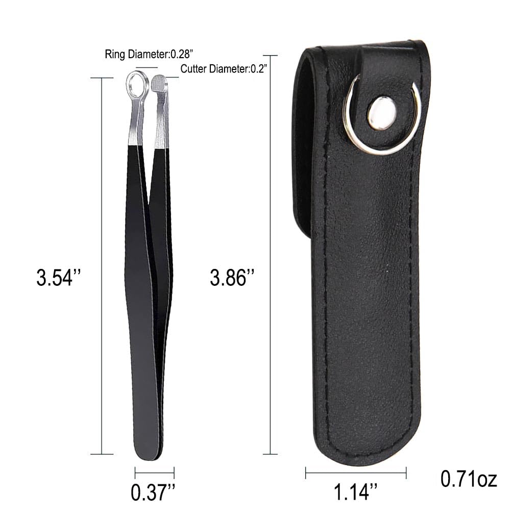 Liangery Manual Nose Hair Trimmer –Nose Hair Tweezers with Travel Case — Amazon image 5