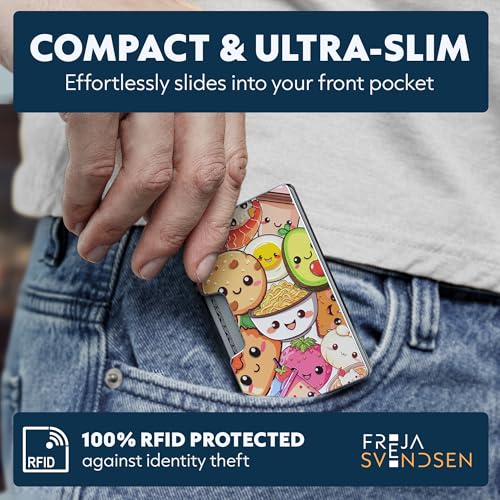 Slim RFID Blocking Card Holder & Money Clip - Aluminum Wallet for Men & Women – Front Pocket Metal Minimalist Wallet Holds 15 Cards – Credit Card Holder - Durable, Lightweight, Unique Engraved Design2