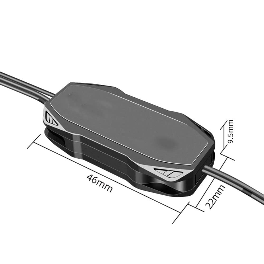 Controller ARGB Per PC - Regolatore Luci LED 5V 3Pin Con Alimentazione SATA - Foto 5