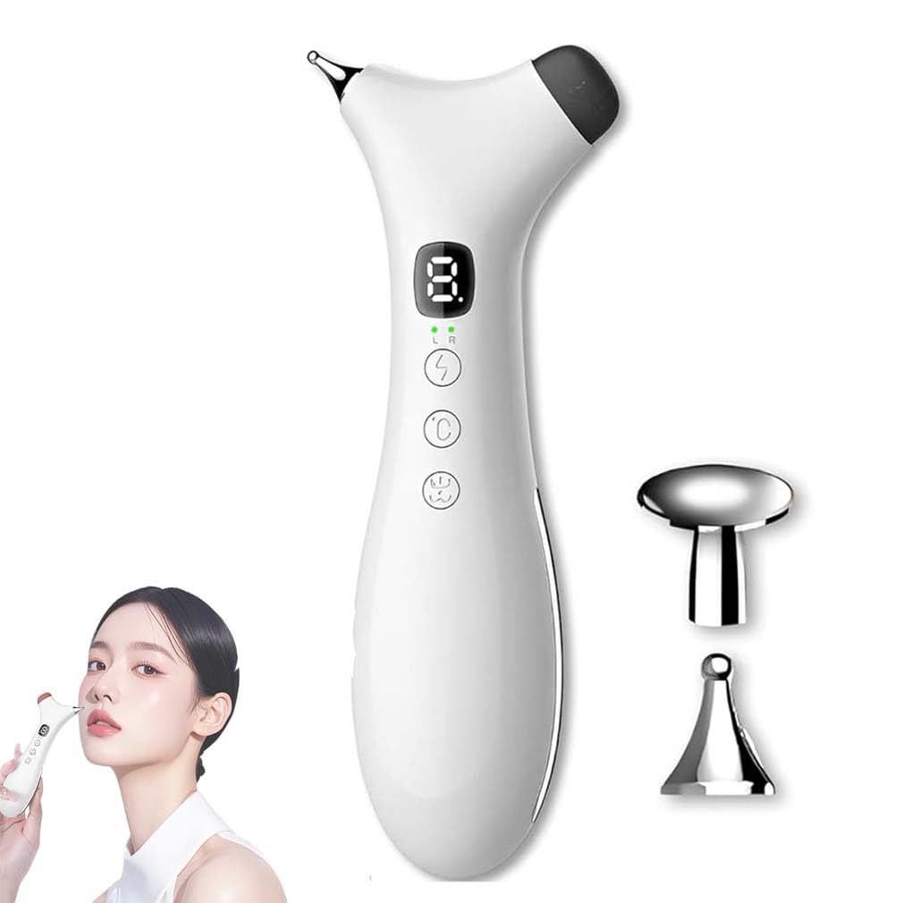 Rezuri - 4-in-1 Jaw Massager, 4-in-1 TMJ-Massagegerät, TMJ Relief Products Kiefermassagegerät mit beruhigender Wärme und Vibration, Gesichtsmassagegerät für die Hautpflege