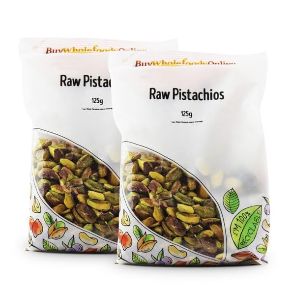Buy Whole Foods Pistachio Nuts, Raw (250g)