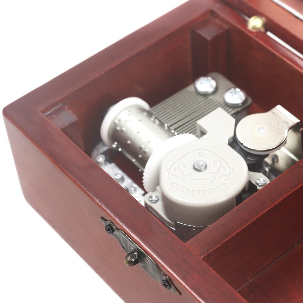 Amazon.co.jp: ROSIKING オルゴール 木製ジュエリーボックス