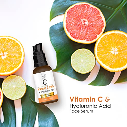 BATH AND BODY CHEFBBC Vitamin C And E Face Serum With Hyaluronic Acid