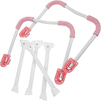 Vista 1 de Didiseaon 1 juego de patas plegables para mesa de escritorio, patas de mesa de noche, patas de banco de metal, patas extensoras de mesa, soporte