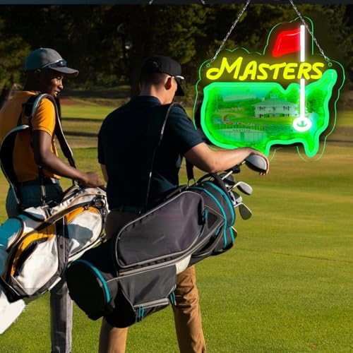 Image of Pugna Golf Merch Neon Signs for Wall Decor Golf Neon Lights for Bedroom Led Signs Suitable for Dormitory Man Cave Christmas