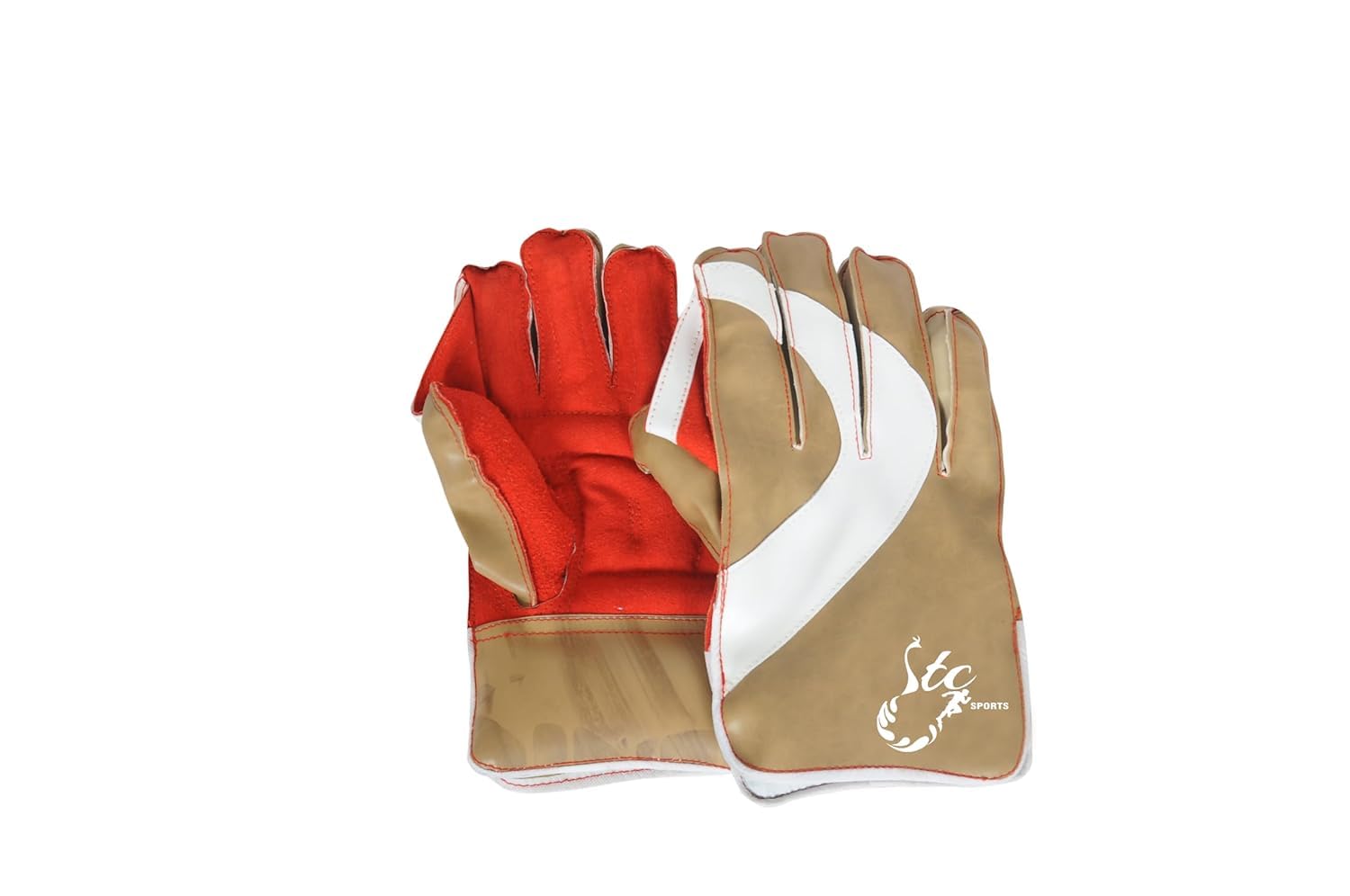 Premium Viper Wicket Keeping Gloves, Adult (Colour May Vary), Polyvinyl Chloride & Rubber, Cricket (One Size)-image-7