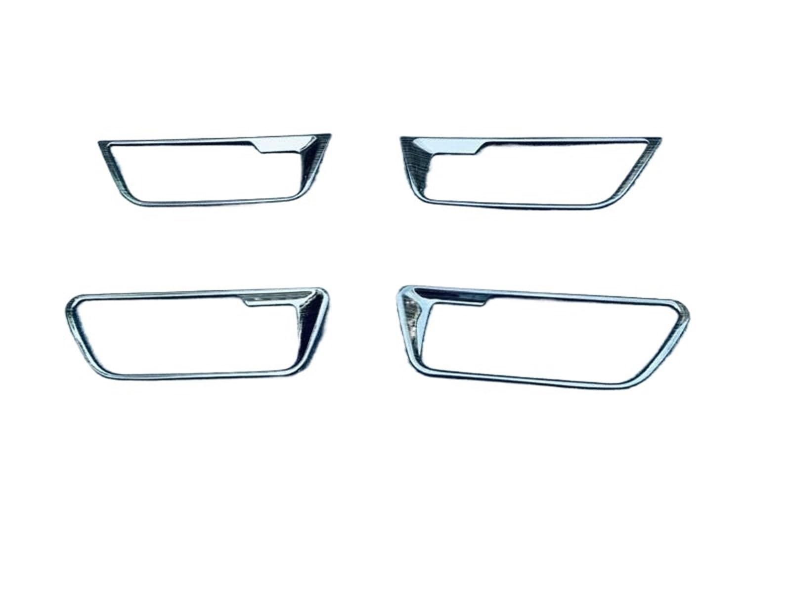 Mcqnds Piano Black Abs Interior Door Handle Trim For Toyota For Harrier For Venza Xu80 2020 2021(Piano Black)