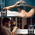 slashome Scented Candles for Men - 4 Pack Scented Candles Gifts for Men, Dad, Boyfriend - 50 Hours Long Burning Soy Candles for Home Scented (Pine/Sandalwood/Patchouli/Oak) - Image 4