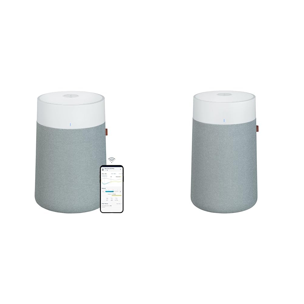 Bundle of BLUEAIR Air Purifiers for Large Home Room, Air Purifiers for Bedroom, Air Purifiers for Pets Allergies, Smart Air Purifier, BLUEAIR 311i+ Max Replacement Filter, and fabric Pre-Filter, 311i+ Max Bundle