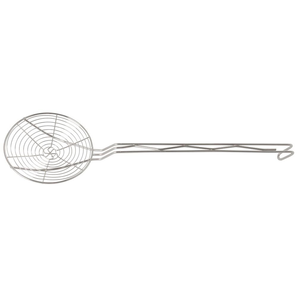 7" Nickel Plated Wire Skimmer by Browne Foodservice – Nickel, Silver, Model 1307