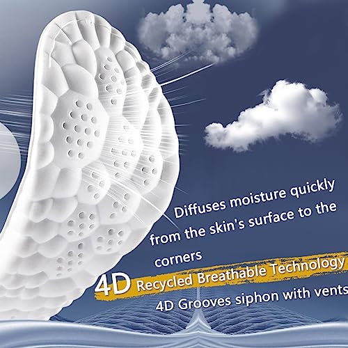 3 pares de plantillas Cloudstride 4D para hombre y mujer, talla 11-12 miniatura 7