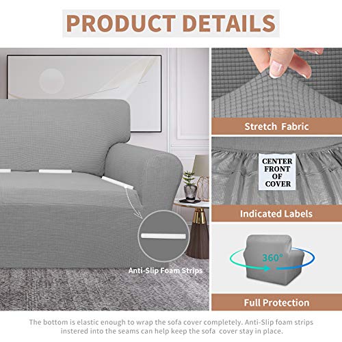 Image of Easy-Going 100% Waterproof Oversized Chair Couch Cover, Stretch Sofa Cover